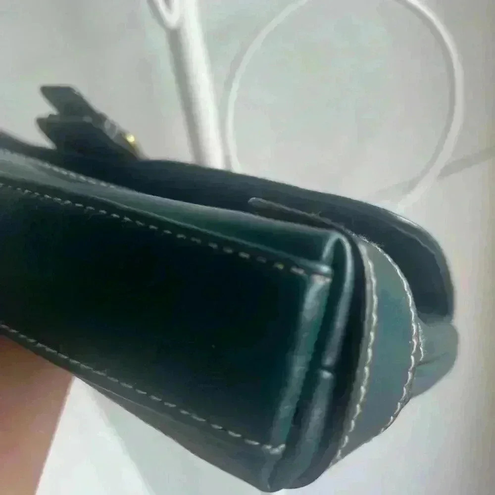 Hunter Green Wristlet Bag - Picture 7 of 12